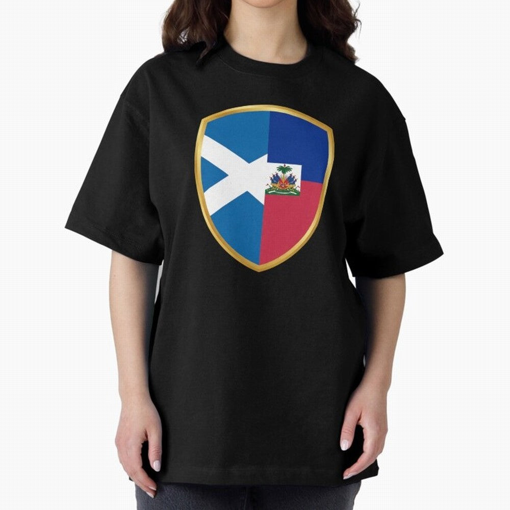Copy of FIFA World Cup -Scotland v Haiti Oversized T-Shirt Live for the Drama of FIFA World Cup 2026 Group Stage for Fans of Mbappe and Neymar and Spain and Netherlands, Bringing Champion Mindset, Group Stage Buzz, Knockout Tension and Passionate