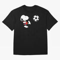 SNOOPY Football - FIFA World Cup 2026 Oversized T-Shirt Show Passion for the Stars of FIFA World Cup 2026 Featuring Cristiano Ronaldo, Netherlands Energy, Game Day Rituals, Football Legends, Country Pride and the Road to the Final; Ideal for
