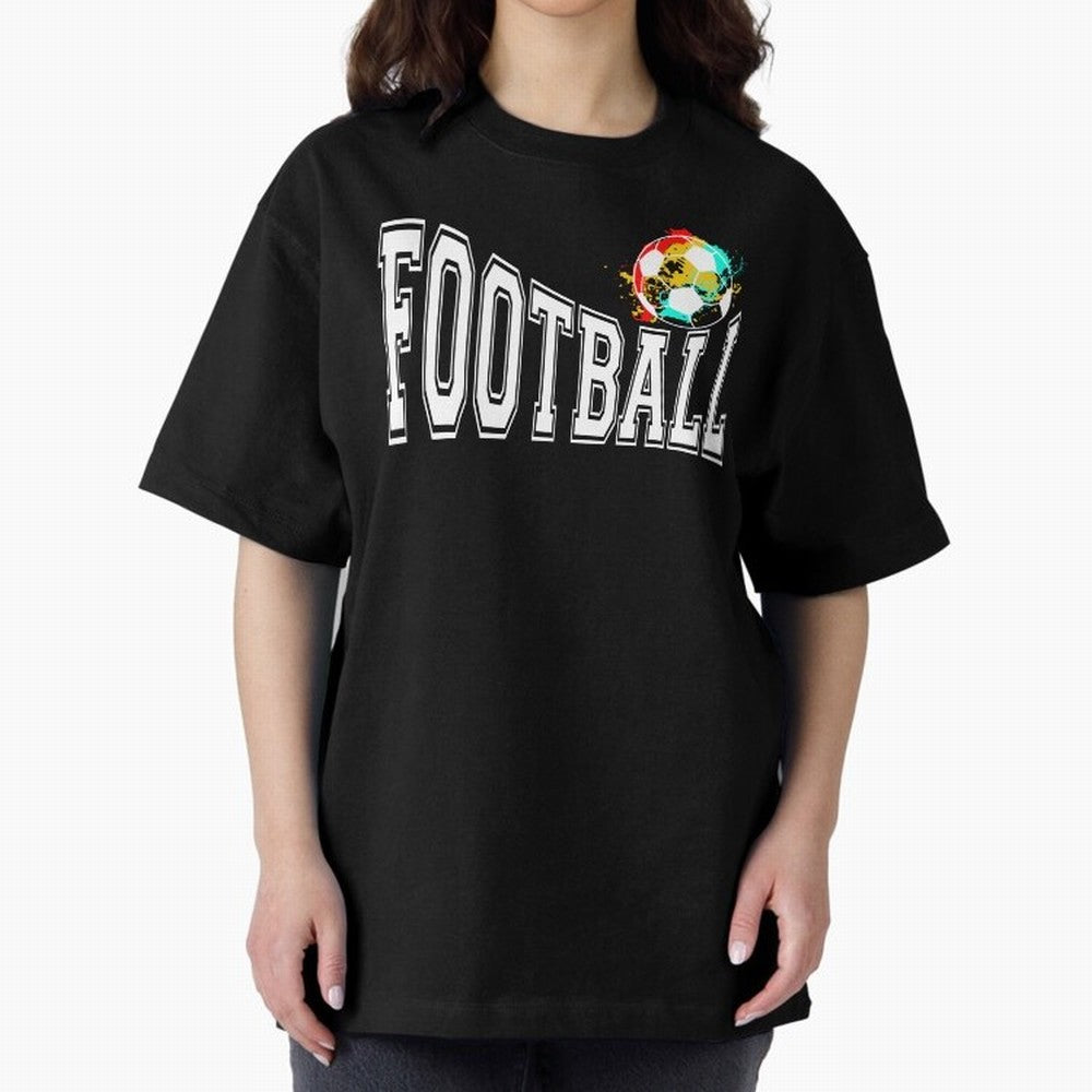 Football World Cup 2026 Oversized T-Shirt Celebrate the Road through the FIFA World Cup 2026 USA Canada Mexico Journey through Cristiano Ronaldo Highlights, France Pride, Worldwide Fan Energy, Dramatic Goals, Stadium Lights and Championship