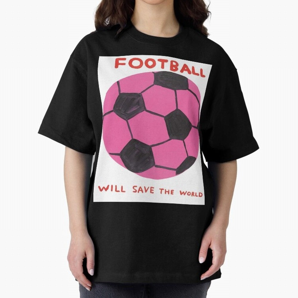World Cup 2026 Soccer Celebration: United Football Fan Art Oversized T-Shirt Bring Trophy Dreams to the FIFA World Cup 2026 USA Canada Mexico Journey through Haaland and Mbappe Highlights, Spain Pride, Football Festival Excitement, Trophy
