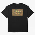 Ornate Soccer Emblem with Flags Oversized T-Shirt Experience the Global Stage of Match Day Hype around FIFA World Cup 2026 USA Canada Mexico, Cristiano Ronaldo, Haaland and CR7, Spain, Global Supporter Spirit, Legendary Goals, National Colors and
