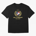 Copy of FIFA World Cup - USA v Paraguay Oversized T-Shirt Relive the Noise and Pride of FIFA World Cup 2026 USA Canada Mexico for Fans of Cristiano Ronaldo and Spain, Bringing Championship Spirit, Famous Goals, Roaring Crowds and International
