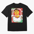 World Cup 2026 Soccer Celebration: United Football Fan Art Oversized T-Shirt Bring Match Day Fire to FIFA World Cup 2026 Group Stage for Fans of Messi and Argentina, Bringing Match Day Excitement, Supporter Culture, Golden Goals and Global Football