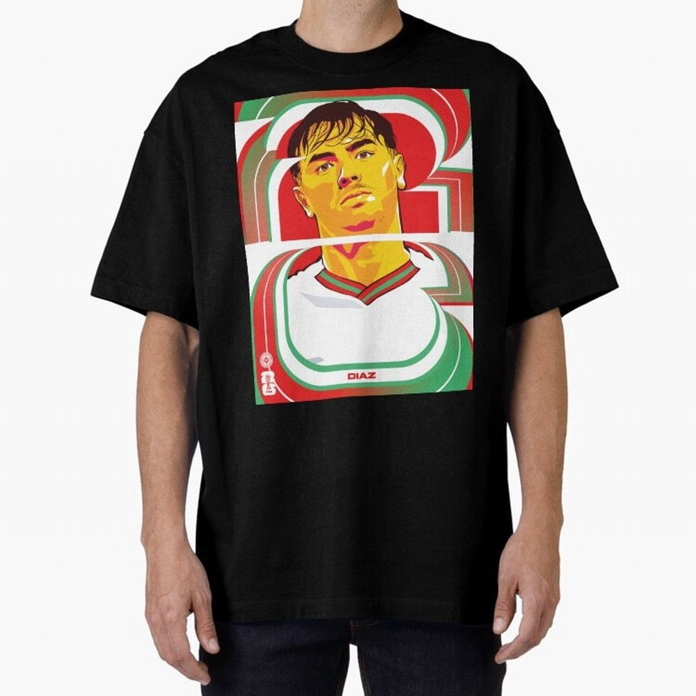 World Cup 2026 Soccer Celebration: United Football Fan Art Oversized T-Shirt Bring Match Day Fire to FIFA World Cup 2026 Group Stage for Fans of Messi and Argentina, Bringing Match Day Excitement, Supporter Culture, Golden Goals and Global Football