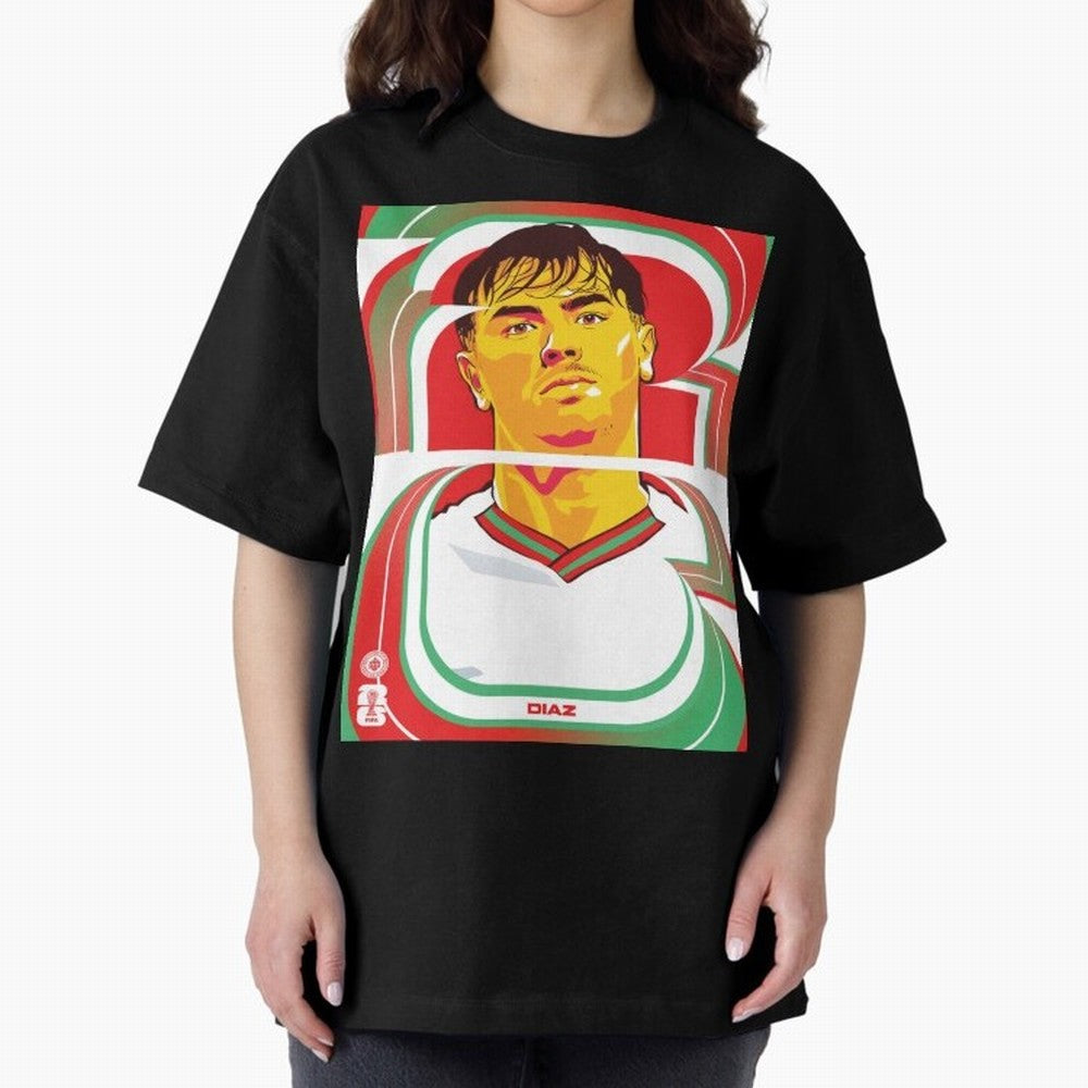 World Cup 2026 Soccer Celebration: United Football Fan Art Oversized T-Shirt Bring Match Day Fire to FIFA World Cup 2026 Group Stage for Fans of Messi and Argentina, Bringing Match Day Excitement, Supporter Culture, Golden Goals and Global Football