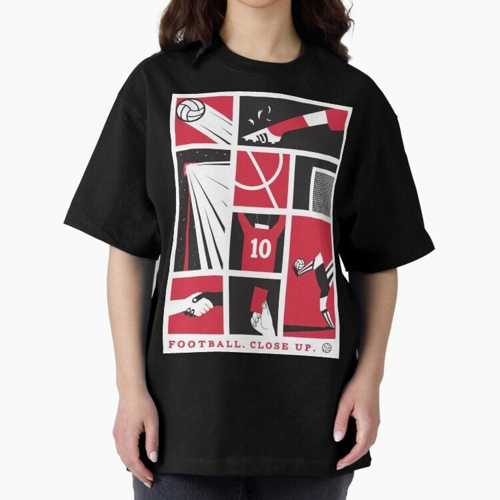 World Cup 2026 Soccer Celebration: United Football Fan Art Oversized T-Shirt Join Supporters Worldwide for FIFA World Cup 2026 USA Canada Mexico for Fans of Messi, CR7 and Mbappe and Argentina, Bringing Sports Nostalgia, International Competition,