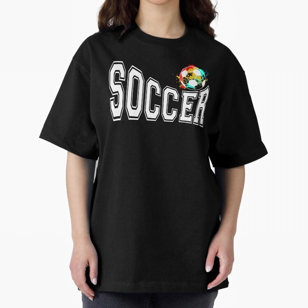 Football World Cup 2026 Oversized T-Shirt Bring a Vintage Feel to FIFA World Cup 2026 for Fans of Neymar and Spain, Bringing Football Passion, Legendary Performances, Festival Vibes and Supporter Community; Perfect for Supporters Who Want Bold