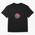 Norway Football Oversized T-Shirt Carry National Pride through FIFA World Cup 2026 Group Stage Highlighting Haaland, Brazil Energy, Supporter Pride, Iconic Celebrations, Legendary Names and Global Match Day Energy; Perfect for Fans, Collectors,