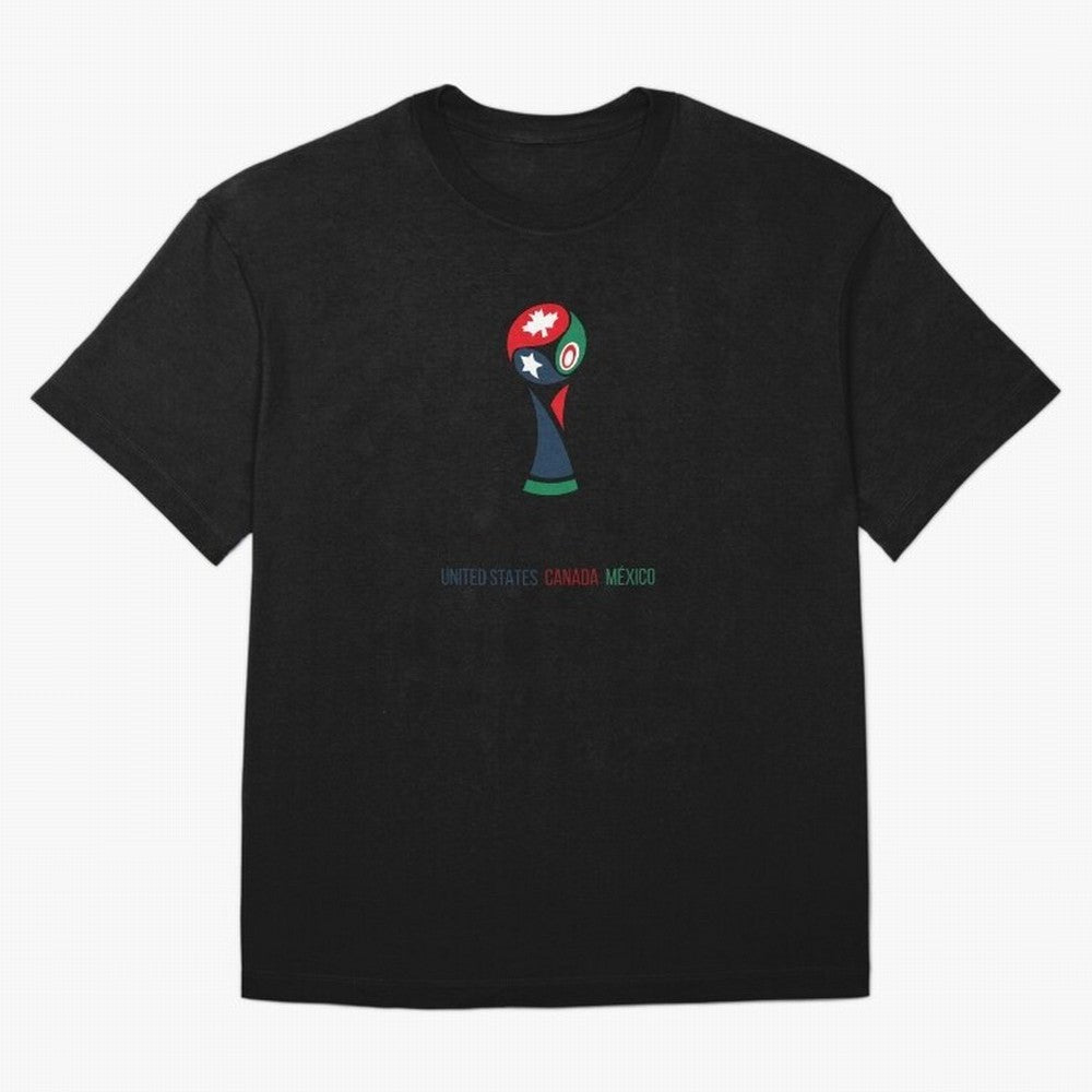 2026 World Cup Oversized T-Shirt Celebrate Unforgettable Nights in the FIFA World Cup 2026 USA Canada Mexico Journey through Messi, CR7 and Mbappe Highlights, Argentina and Brazil Pride, Worldwide Fan Energy, Dramatic Goals, Stadium Lights and