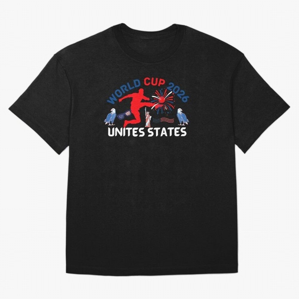 World cup 2026 unisex T-shirt World cup soccer North America 2026 Soccer World cup 26 USA Oversized T-Shirt Feel International Energy from the FIFA World Cup 2026 USA Canada Mexico Journey through Cristiano Ronaldo, Haaland and CR7 Highlights,