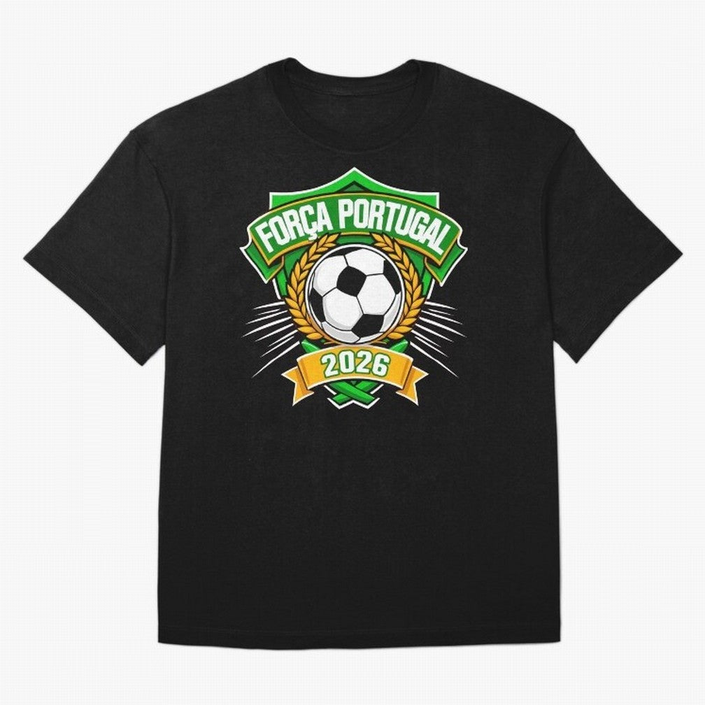 Portugal Fan Art for World Cup 2026 Oversized T-Shirt Show Your Tournament Heart for Match Day Hype around FIFA World Cup 2026, Mbappe and Neymar, Portugal, Spain and Germany, Tournament Hype, Historic Matchups, Family Viewing Parties and Global