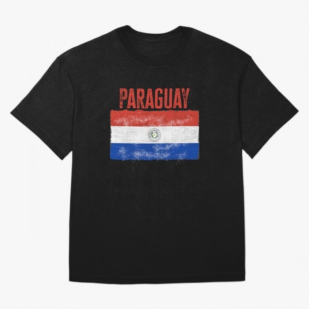 Paraguay Oversized T-Shirt Capture the FIFA World Cup 2026 Group Stage Journey through Neymar, Haaland and Cristiano Ronaldo Highlights, Brazil Pride, Stadium Memories, Football Loyalty, International Chants and Championship Tradition; Made for