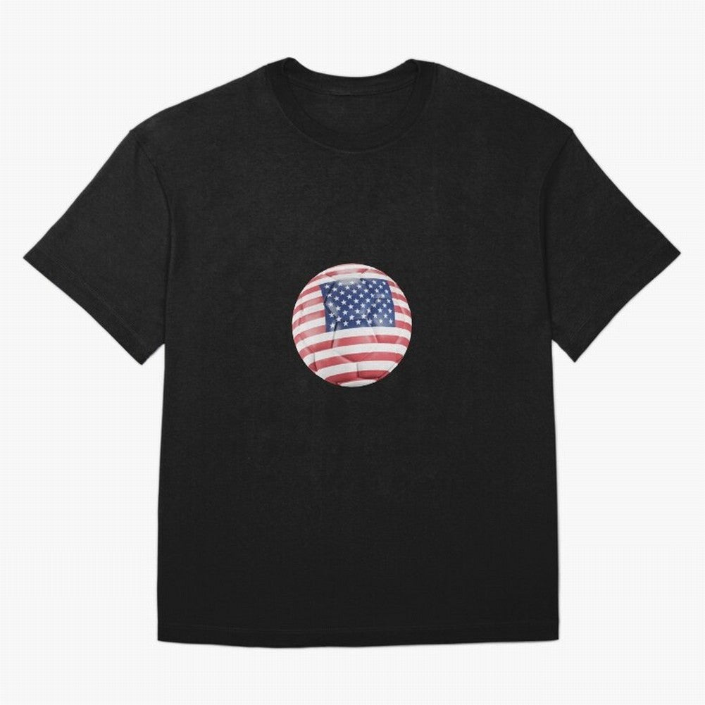 USA Soccer Oversized T-Shirt Follow the Final Road of FIFA World Cup 2026 Group Stage Driven by Messi and Cristiano Ronaldo, England, France and Netherlands Energy, Worldwide Fan Energy, Dramatic Goals, Stadium Lights and Championship Celebrations;