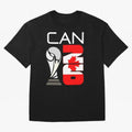 Canada 2026 Soccer World Cup Trophy Canadian Flag Design Oversized T-Shirt Discover FIFA World Cup 2026 USA Canada Mexico Spirit, Featuring Germany, Messi and Cristiano Ronaldo, Stadium Chants, National Pride, Trophy Dreams and Unforgettable