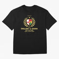 FIFA World Cup - England v Ghana Oversized T-Shirt Embrace Match Day Hype around FIFA World Cup 2026 Group Stage, Messi, Neymar and Mbappe, Spain, Classic Soccer Heritage, Championship Pressure, Fan Loyalty and International Pride; Ideal for
