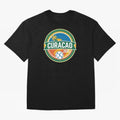 Curacao WC 2026 Oversized T-Shirt Join the Global Buzz around the FIFA World Cup 2026 Journey through Messi and Cristiano Ronaldo Highlights, Spain and Netherlands Pride, Goal Celebration Energy, Supporter Heritage, Football Icons and Worldwide