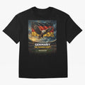 Germany Die Mannschaft - World Cup 2026 Soccer Fan Tee Oversized T-Shirt Celebrate Rivalries and Pride in FIFA World Cup 2026 USA Canada Mexico for Fans of CR7 and Messi and Netherlands, Bringing Global Supporter Spirit, Legendary Goals, National