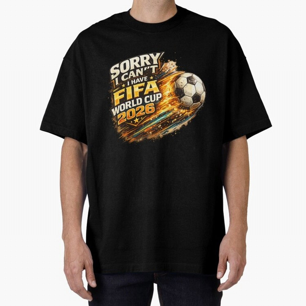 Soccer Addict Quote Design For Football Obsessed Fans Funny FIFA World Cup 2026 Oversized T-Shirt Bring FIFA World Cup 2026 Group Stage for Fans of CR7 and Messi and Germany, Bringing Supporter Pride, Iconic Celebrations, Legendary Names and Global