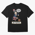 Uncle Sam Discovers Soccer ¡ª V4 Oversized T-Shirt Show Support during FIFA World Cup 2026 Centered on Cristiano Ronaldo, France Energy, Championship Spirit, Famous Goals, Roaring Crowds and International Football Unity; Ideal for Passionate Fans