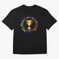 World Cup 2026 Celebration T-Shirt | USA Canada Mexico Soccer Fan Tee Oversized T-Shirt Join Supporters Worldwide for FIFA World Cup 2026 Group Stage for Fans of Neymar, Haaland and Cristiano Ronaldo and Argentina and Brazil, Bringing Tournament