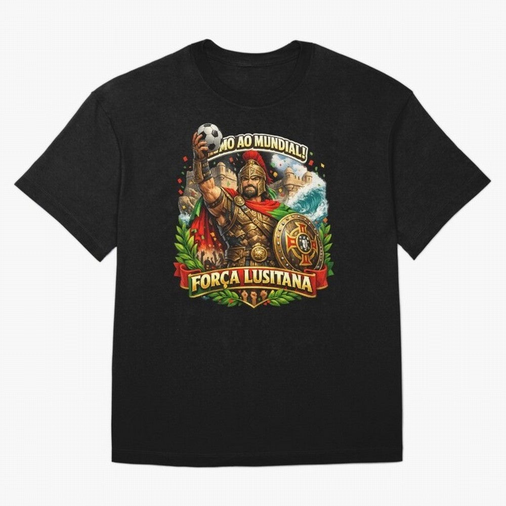 Portugal Rooster World Cup 2026 Fan Art Oversized T-Shirt Feel the Trophy Chase of Match Day Hype around FIFA World Cup 2026, Messi, CR7 and Mbappe, Argentina and Brazil, Match Day Excitement, Supporter Culture, Golden Goals and Global Football