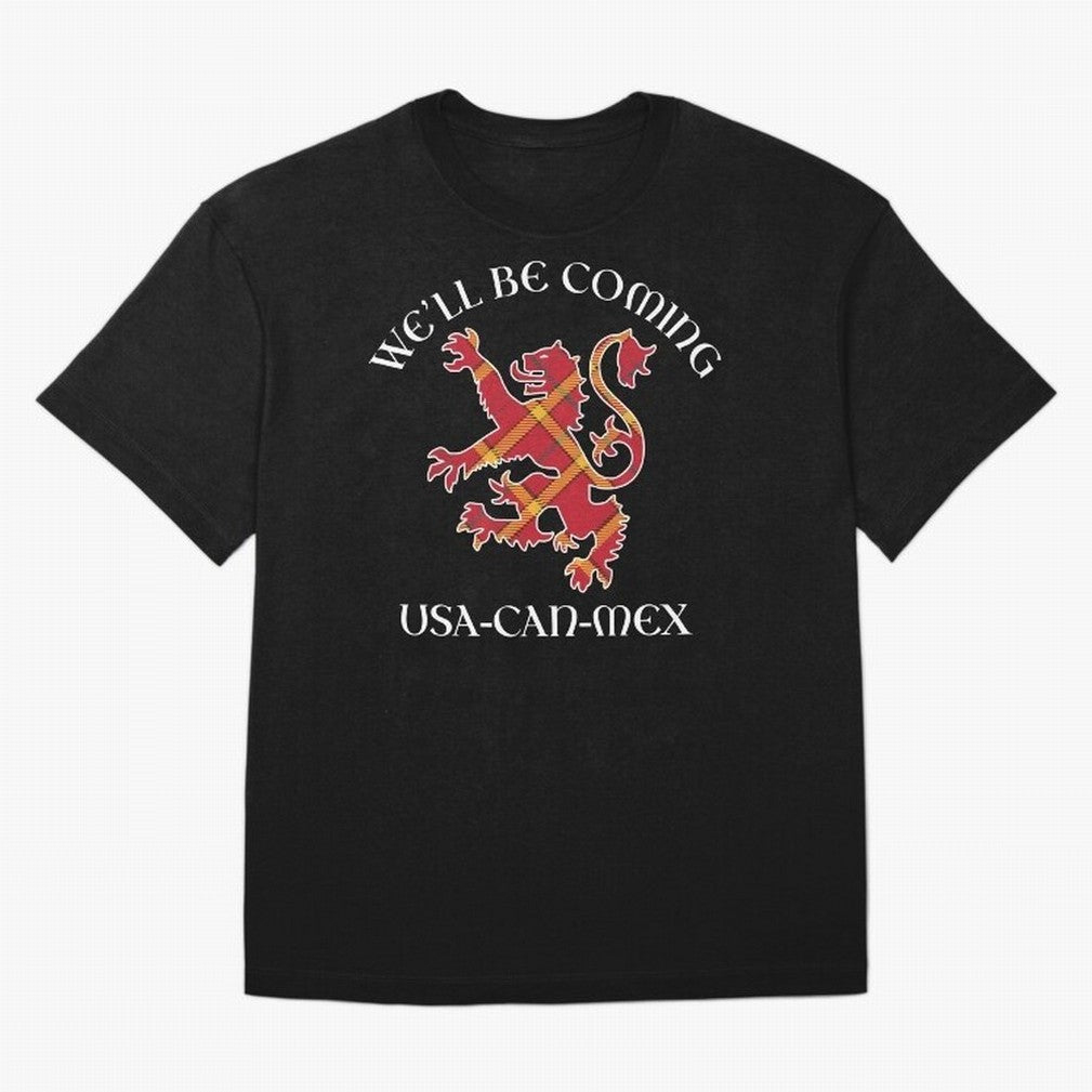 Scotland on Tour WC 2026 Oversized T-Shirt Join FIFA World Cup 2026 Spirit, Featuring Brazil, Messi, Neymar and Mbappe, Fan Favorite Moments, National Team Passion, Big Match Drama and Soccer History; Ideal for Football Dads, Football Moms,