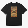 Morocco Soccer Lion - Atlas Lions Vintage African Football Fan T-Shirt Oversized T-Shirt Stand Out with Spirit from Global Football Passion for FIFA World Cup 2026 Group Stage, Highlighting Messi, Neymar and Mbappe, Argentina, Stadium Memories,