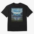 Argentina Two Legends One Nation - World Cup 2026 Soccer Fan Tee Oversized T-Shirt Celebrate the Magic of FIFA World Cup 2026 Group Stage Spirit, Connected to Argentina, Neymar, Haaland and Cristiano Ronaldo, Football Festival Excitement, Trophy