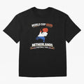 Netherlands Football Fan World Cup 2026 - Dutch Map Vintage Art Oversized T-Shirt Celebrate the Biggest Stage of Match Day Hype around FIFA World Cup 2026 USA Canada Mexico, Haaland and Mbappe, Portugal, Spain and Germany, Football History, Final