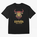 Spain Football World Cup 2026 - Vintage Spanish Bull Espa?a Oversized T-Shirt Feel International Energy from the FIFA World Cup 2026 USA Canada Mexico Journey through Cristiano Ronaldo, Haaland and CR7 Highlights, Brazil Pride, Game Day Rituals,