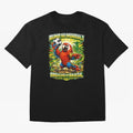 Brazil World Cup 2026 Macaw Fan Art Oversized T-Shirt Celebrate Every Goal in the FIFA World Cup 2026 Group Stage Journey through Neymar, Haaland and Cristiano Ronaldo Highlights, France and Portugal Pride, Football History, Final Match Energy,