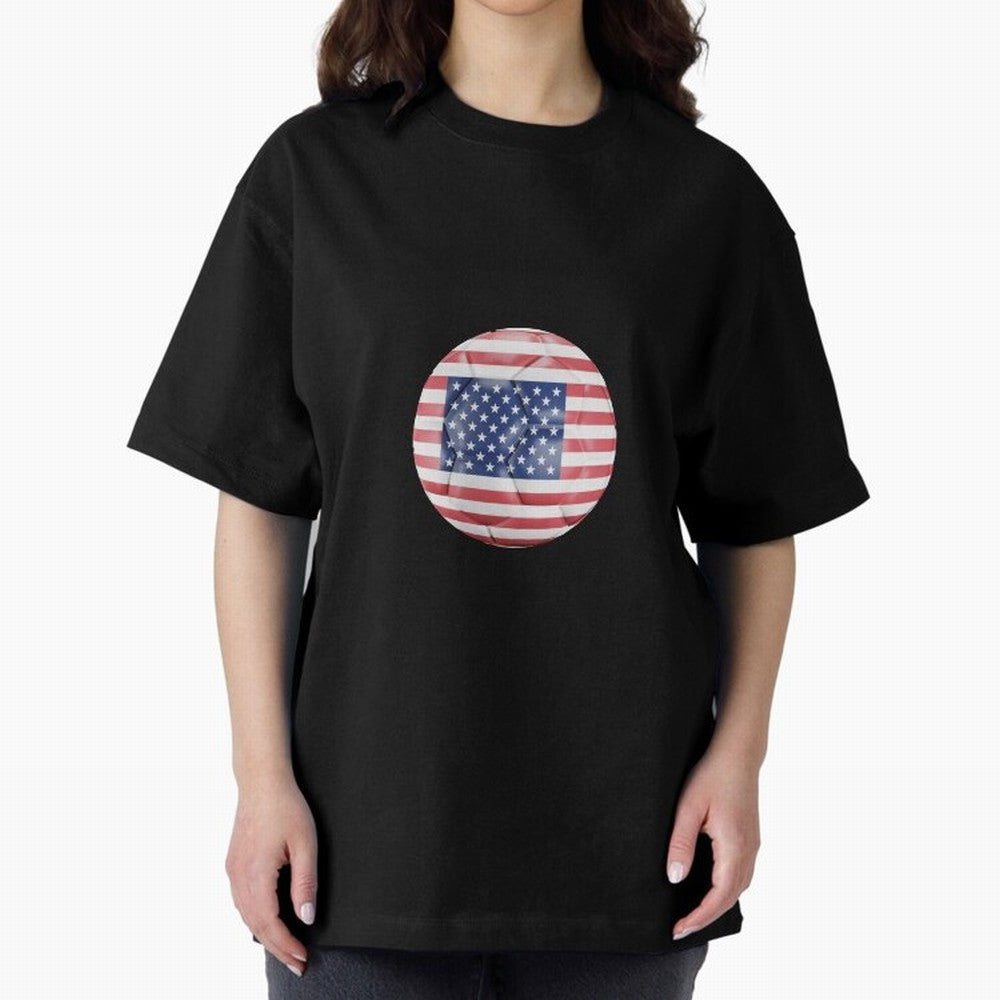 United States Soccer Oversized T-Shirt Wear the Spirit of Global Football Passion for FIFA World Cup 2026 USA Canada Mexico, Filled with Messi, CR7 and Mbappe, England and Germany, Tournament Hype, Historic Matchups, Family Viewing Parties and