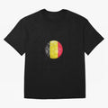 Belgium Football Ball Oversized T-Shirt Back the Journey through FIFA World Cup 2026 USA Canada Mexico Capturing Mbappe and Neymar, Portugal Energy, Global Supporter Spirit, Legendary Goals, National Colors and Tournament Celebration; Ideal for