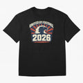 United By Football 2026 Vintage Soccer Fan USA T-Shirt Oversized T-Shirt Experience the Global Stage of FIFA World Cup 2026 USA Canada Mexico for Fans of Messi, CR7 and Mbappe and Portugal, Bringing Match Day Excitement, Supporter Culture, Golden