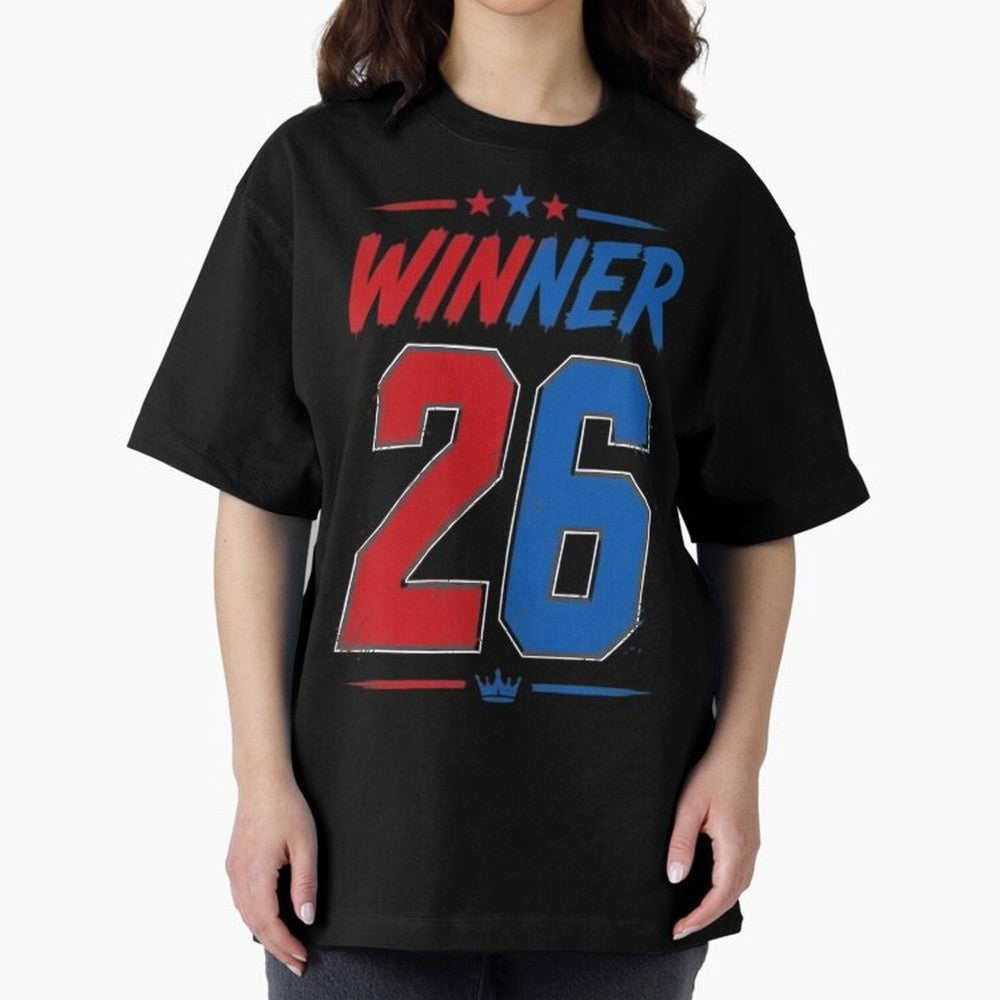 Copy of Dream Champions 2026 Football Streetwear Design | Trophy Graphic Tee Oversized T-Shirt Make Memories around FIFA World Cup 2026 for Fans of Messi, Neymar and Mbappe and Spain and Netherlands, Bringing Global Supporter Spirit, Legendary