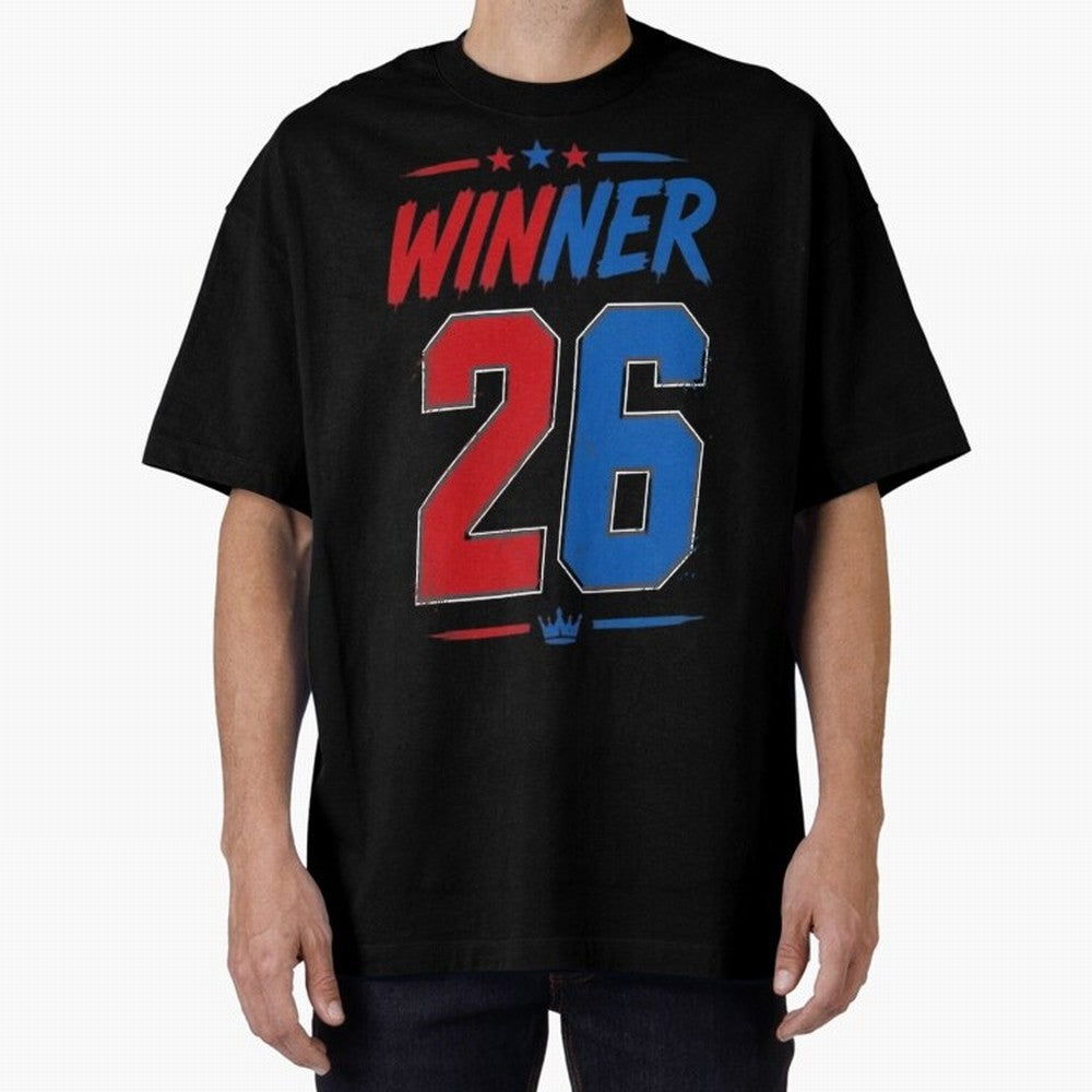 Copy of Dream Champions 2026 Football Streetwear Design | Trophy Graphic Tee Oversized T-Shirt Make Memories around FIFA World Cup 2026 for Fans of Messi, Neymar and Mbappe and Spain and Netherlands, Bringing Global Supporter Spirit, Legendary