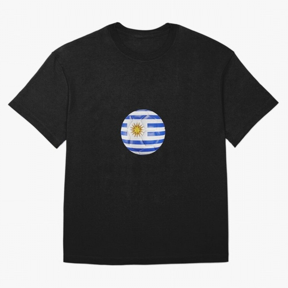 Uruguay Football Oversized T-Shirt Capture the FIFA World Cup 2026 USA Canada Mexico Journey through Cristiano Ronaldo Highlights, Argentina and Brazil Pride, Stadium Memories, Football Loyalty, International Chants and Championship Tradition;
