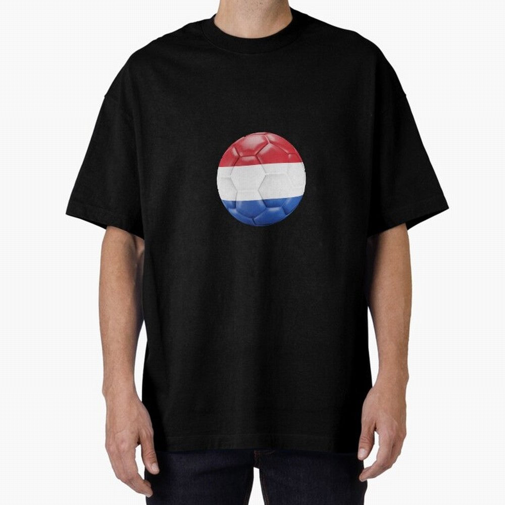 Netherlands Oversized T-Shirt Celebrate Soccer Greatness during the FIFA World Cup 2026 Group Stage Journey through Cristiano Ronaldo, Haaland and CR7 Highlights, Netherlands Pride, Championship Spirit, Famous Goals, Roaring Crowds and