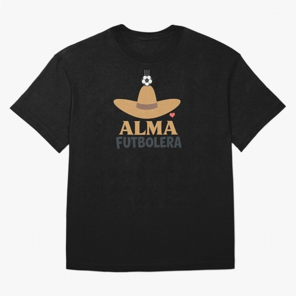 Alma Futbolera Oversized T-Shirt Fuel Your Fan Pride for FIFA World Cup 2026 Group Stage for Fans of Messi, Neymar and Mbappe and Portugal, Spain and Germany, Bringing Soccer Culture, Superstar Moments, National Team Dreams and Competitive Fire;