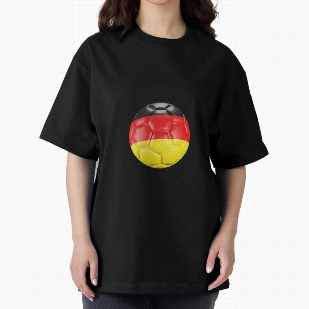 Germany Oversized T-Shirt Enjoy the Biggest Football Party of FIFA World Cup 2026 Group Stage Spirit, with Netherlands, CR7 and Messi, Tournament Hype, Historic Matchups, Family Viewing Parties and Global Sports Pride; Perfect for People Who Love