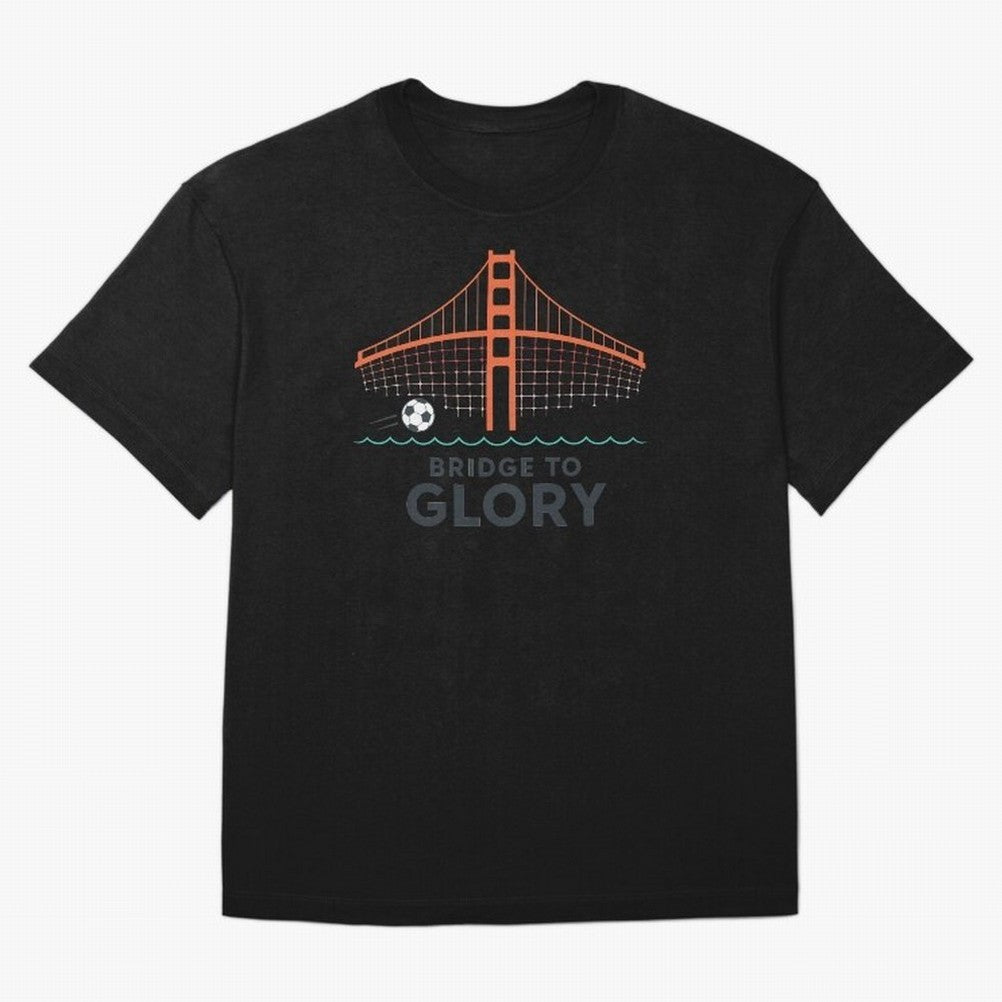 Bridge to Glory Oversized T-Shirt Carry FIFA World Cup 2026 Group Stage for Fans of Neymar, Haaland and Cristiano Ronaldo and England and Germany, Bringing Football Passion, Legendary Performances, Festival Vibes and Supporter Community; Made for