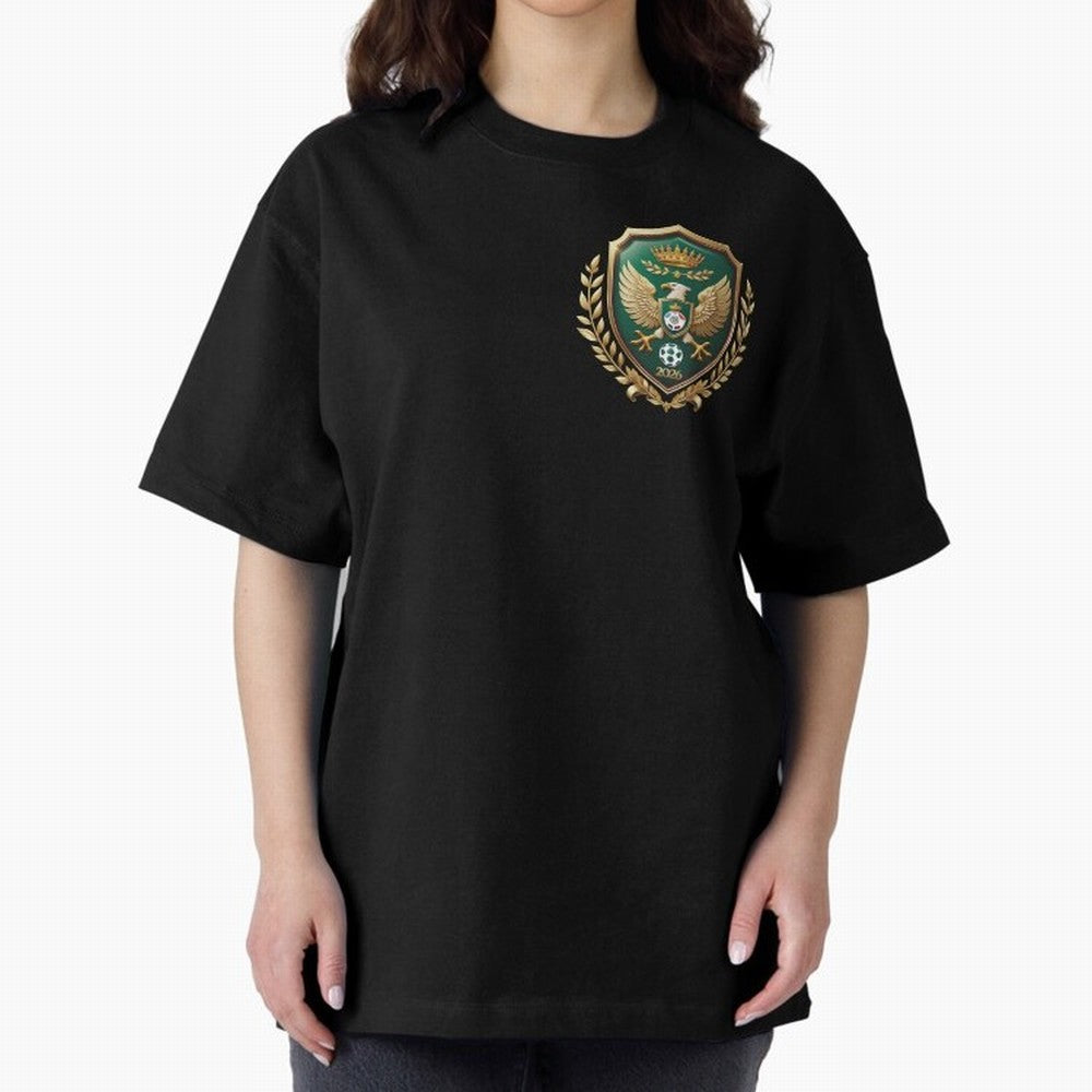 Mexico World Cup 2026 Oversized T-Shirt Elevate FIFA World Cup 2026 with Messi and Cristiano Ronaldo, Spain Energy, Sports Nostalgia, International Competition, Famous Players and Unforgettable Victories; Built for Supporters Chasing Trophy Dreams,