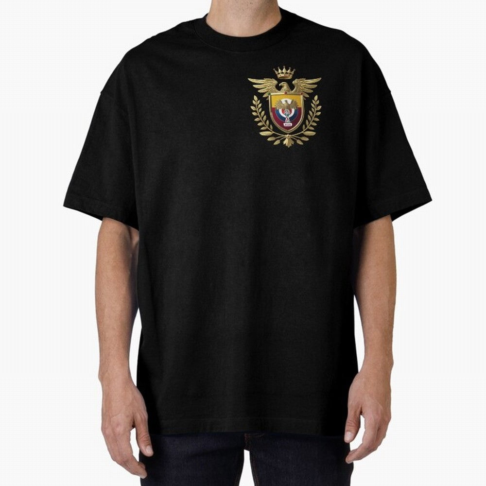 Colombia World Cup 2026 Oversized T-Shirt Honor FIFA World Cup 2026 USA Canada Mexico Filled with Neymar, Haaland and Cristiano Ronaldo, England and Germany Energy, Goal Celebration Energy, Supporter Heritage, Football Icons and Worldwide