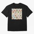 2026 World Cup Unity: Aztec & Maple Soccer Pattern Oversized T-Shirt Remember Match Day Hype around FIFA World Cup 2026 Group Stage, Mbappe and Neymar, Netherlands, Stadium Memories, Football Loyalty, International Chants and Championship