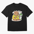 Capivara Torcedora Oversized T-Shirt Share the Excitement of FIFA World Cup 2026 Group Stage for Fans of Messi, Neymar and Mbappe and Spain, Bringing Classic Soccer Heritage, Championship Pressure, Fan Loyalty and International Pride; Perfect for
