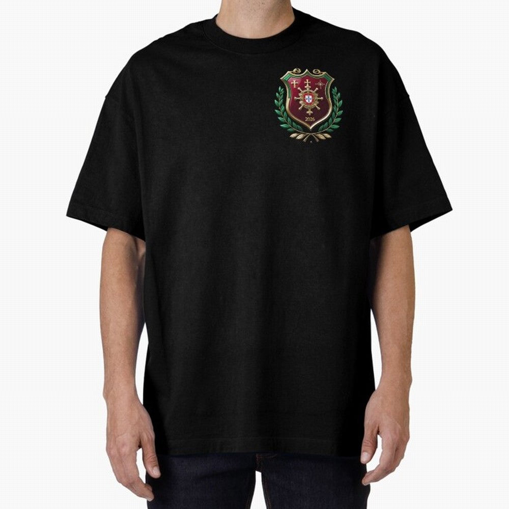 Portugal World Cup 2026 Oversized T-Shirt Celebrate Global Passion for Match Day Hype around FIFA World Cup 2026 USA Canada Mexico, Haaland and Mbappe, England and Germany, Global Supporter Spirit, Legendary Goals, National Colors and Tournament