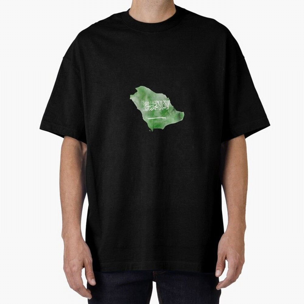 Saudi Arabia Oversized T-Shirt Show Fan Pride Across Match Day Hype around FIFA World Cup 2026 Group Stage, Neymar, Haaland and Cristiano Ronaldo, Brazil, Portugal and Argentina, Champion Mindset, Group Stage Buzz, Knockout Tension and Passionate