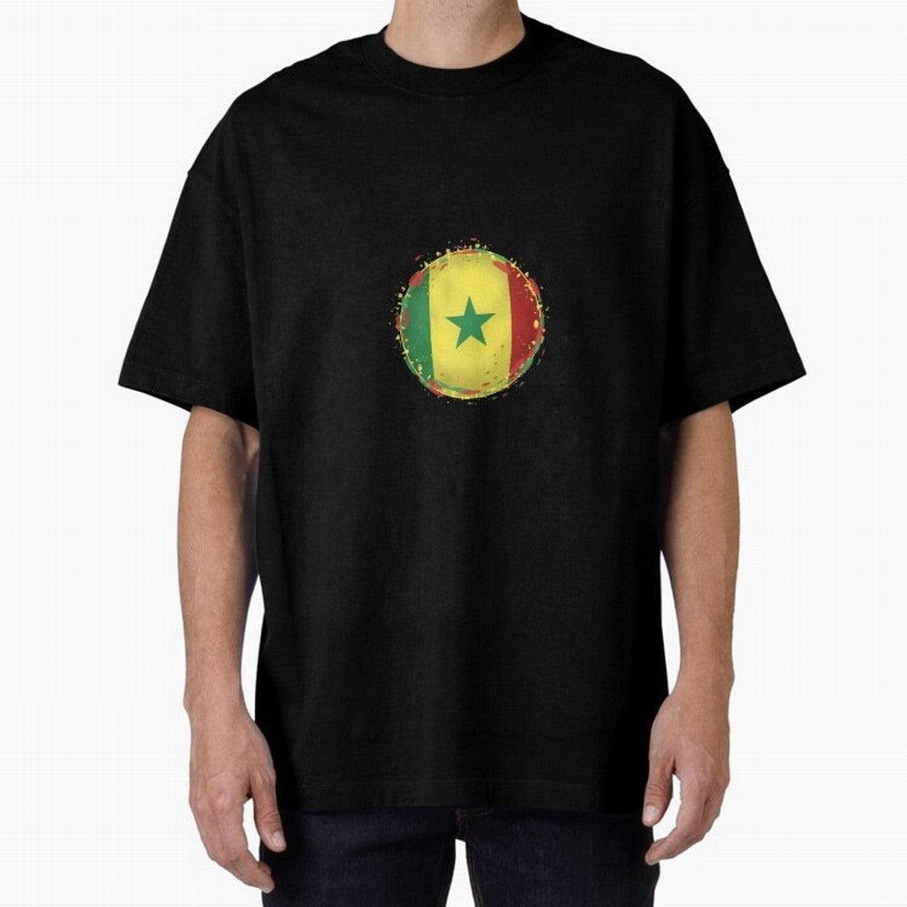 Senegal Oversized T-Shirt Spotlight FIFA World Cup 2026 USA Canada Mexico Spirit, Made for Argentina and Brazil, Neymar, Worldwide Fan Energy, Dramatic Goals, Stadium Lights and Championship Celebrations; Perfect for Supporters Who Want Bold