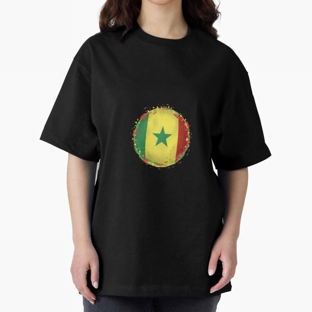 Senegal Oversized T-Shirt Spotlight FIFA World Cup 2026 USA Canada Mexico Spirit, Made for Argentina and Brazil, Neymar, Worldwide Fan Energy, Dramatic Goals, Stadium Lights and Championship Celebrations; Perfect for Supporters Who Want Bold