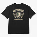Matchday Glory Vintage Football Club Heritage Shield Emblem Oversized T-Shirt Back the Journey through FIFA World Cup 2026 Group Stage Spirit, Capturing Spain, Neymar, Retro Football Energy, Iconic Rivalries, Trophy Chase Drama and Stadium